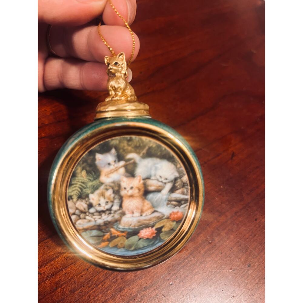 Little Wonders Kitten Expedition Christmas Ornament